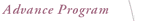 Advance Program