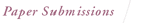 Paper Submission