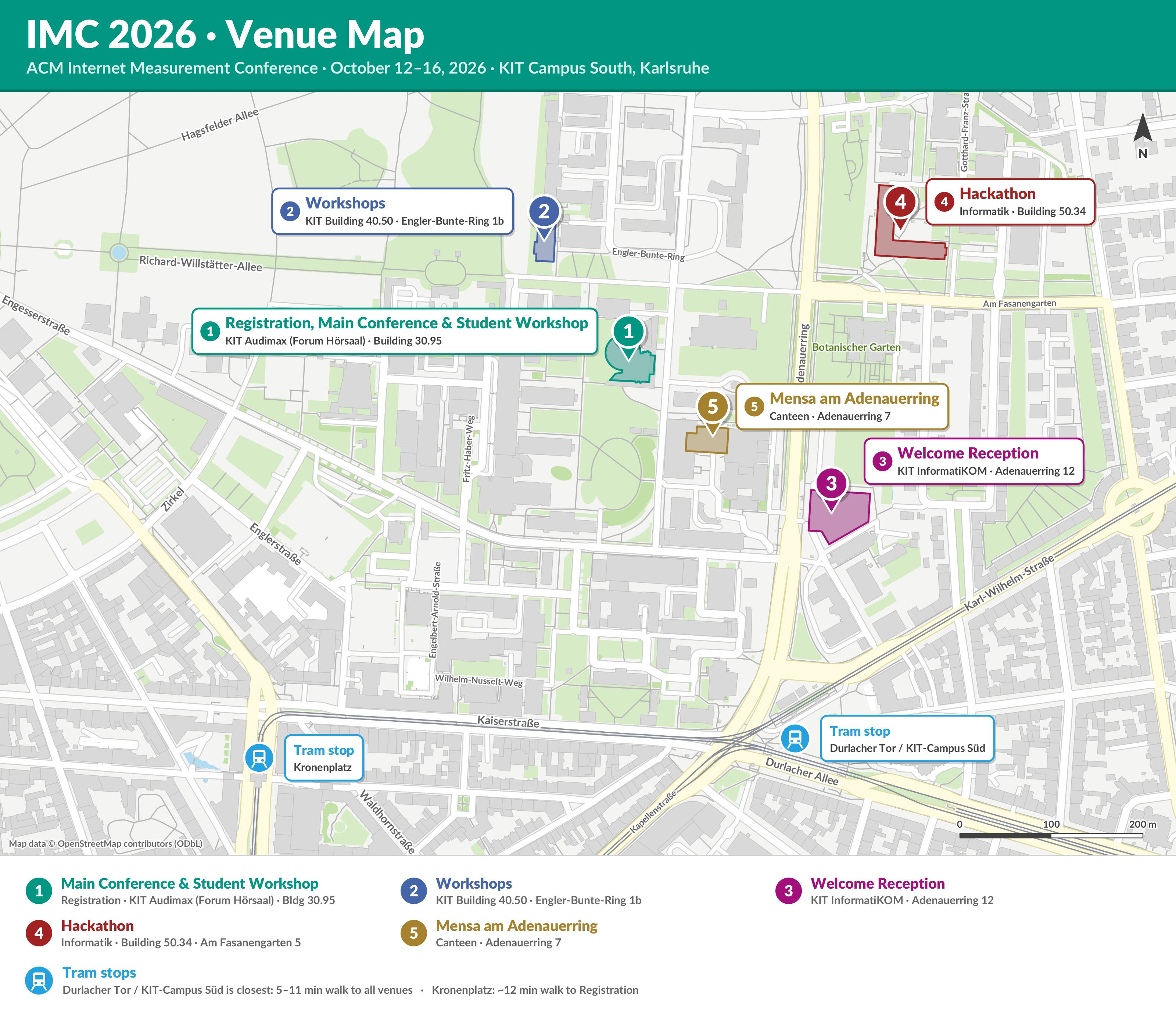 IMC 2026 venue map